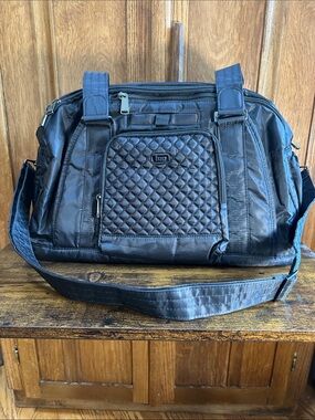 Lug Propeller - Black Crossbody or Shoulder Bag Perfect for Gym or Yoga